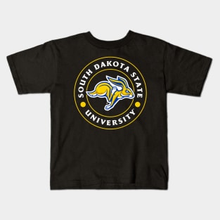 Blackout Design - South Dakota State University Kids T-Shirt
